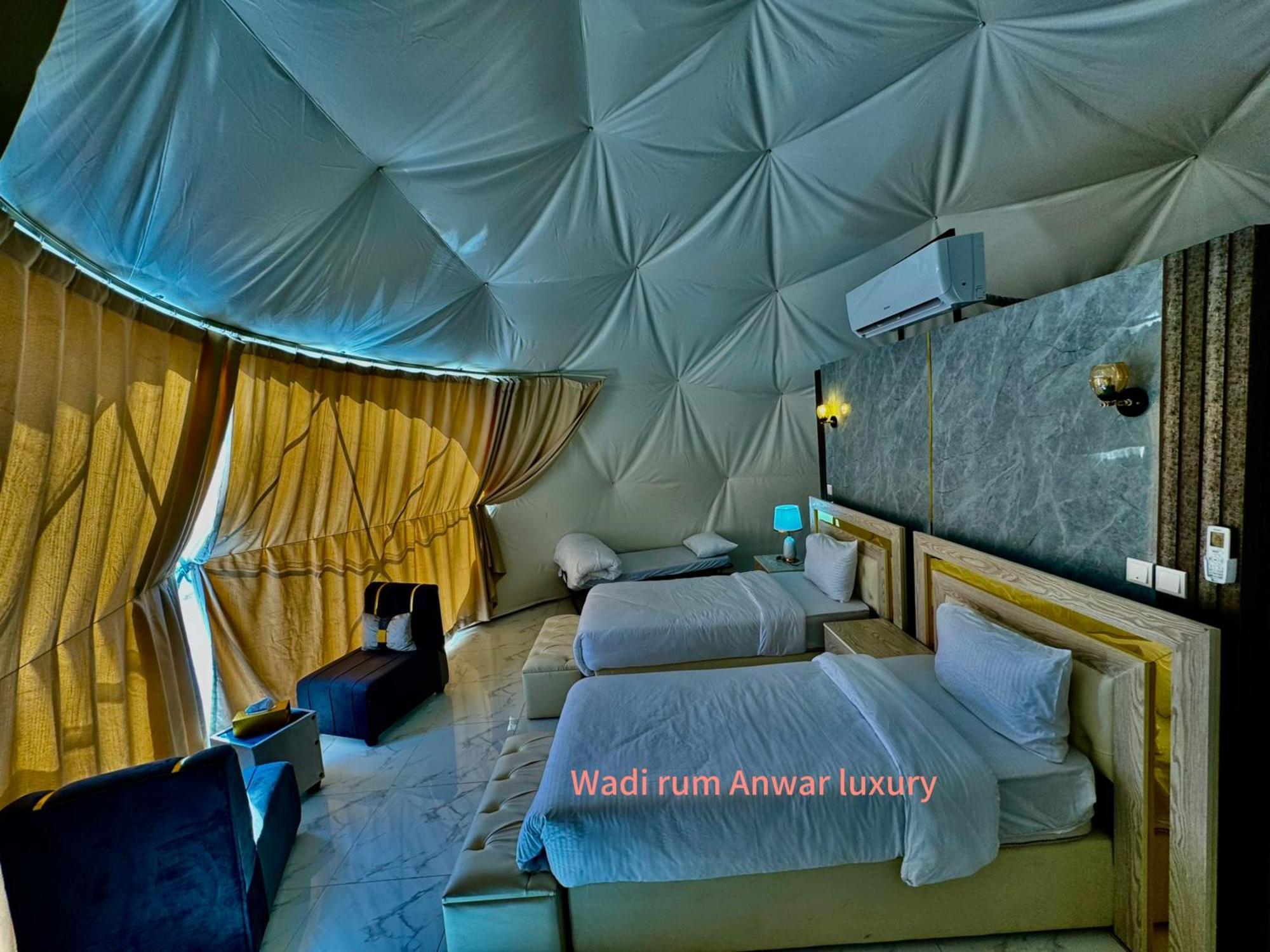 Wadi Rum Anwar Luxury Camp Екстер'єр фото