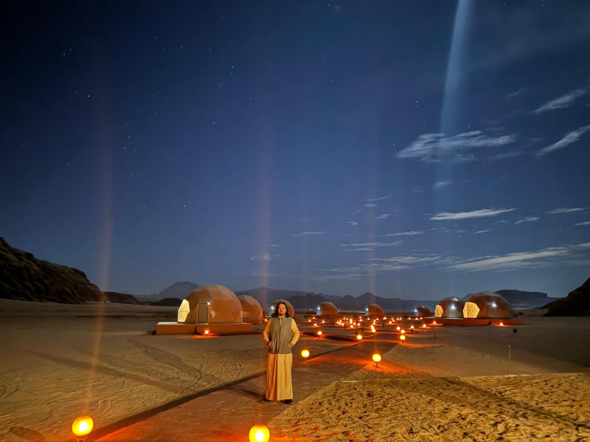 Wadi Rum Anwar Luxury Camp Екстер'єр фото